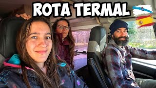 DE MOTORHOME NA ROTA DAS TERMAS GRATUITAS DE BANDE E OURENSE NA ESPANHA  T1  EP 43 [upl. by Catlaina316]