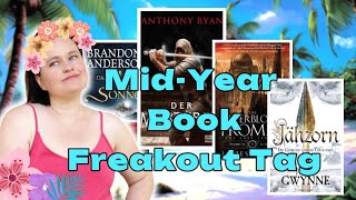 MidYear Book Freakout Tag  Die besten und schlimmsten Bücher des Jahres [upl. by Tarr]