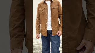 Levis Denim Shirt  mensfashion levisjeans casualoutfits levis [upl. by Ysus821]