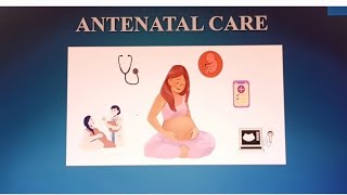 Antenatal care [upl. by Ahsinor736]