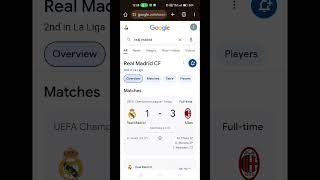 When you search about Real Madrid and firstly you see this 😂😂 [upl. by Imoen]