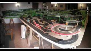 circuito de scalextric de 70 metros scx [upl. by Lorre583]