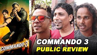 Commando 3 Gaiety Galaxy REVIEW  Vidyut Jammwal Adah Sharma  HONEST REVIEW [upl. by Marji]