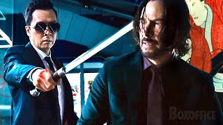 John Wick VS Caine  John Wick Chapter 4  CLIP [upl. by Dor]