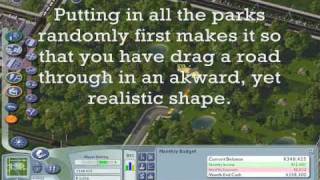 Simcity 4 Tutorial  All About Parks [upl. by Atekan]