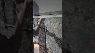 Plastering off column beam construction plaster civil shorts vlog trending [upl. by Warford]