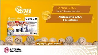 SORTEO MAYOR No 3945 Alusivo al Alistamiento al SMN 🪖 [upl. by Mikol]