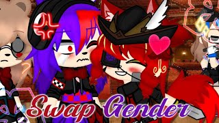 Swap Gender  ◍  FNAF 1 amp 2  ◍ 🌟Genderbend🌟  💥Swap T amp B AU💥 ❤️Foxy❤️ x 💜Bonnie💜 [upl. by Denzil209]