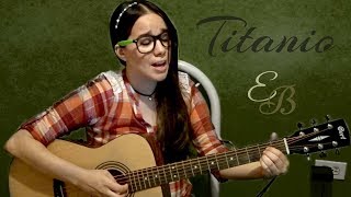 Titanio  Sia Cover Guitarra Acustica Evelyn Baldenebro [upl. by Ailatan]