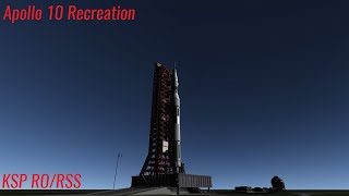 KSP Realism Overhaul  Apollo 10 Recreation [upl. by Aelram]