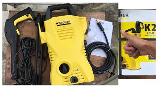 Unboxing hidrolavadora Karcher K2 Basic [upl. by Hoenack]