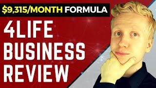 4LIFE REVIEW Is 4 Life a Scam Or Legit 9315Month Formula [upl. by Suoicerpal]