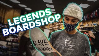 Supporting Local Skate Shop FULL BOARD SET UP Legends Boardshop [upl. by Enicul]