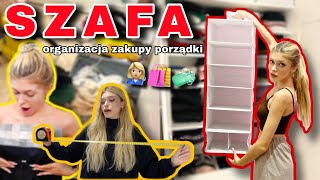 Organizacja i sprzątanie SZAFY 🥲 Zakupy IKEA 💸🛍  wypadki przy pracy [upl. by Enna593]