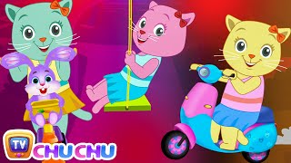 Three Little Kittens Went To The Park  NEW Cutians  ChuChu TV Baby Nursery Rhymes amp Kids Songs [upl. by Nekcerb391]