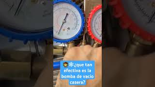 🥶¿que tan efectiva es la bomba de vacio hecha en casa [upl. by Bruce]