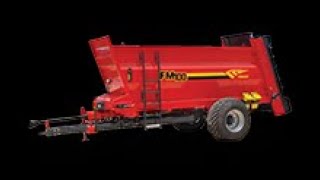 Fimaks 5 ton manure spreader  Mad Farmer SA [upl. by Malda404]