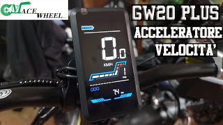 Cmacewheel GW20 Plus Sbloccoblocco Acceleratore e Velocità [upl. by Jakob]