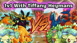 1v1 With Tiffany Heymans Strongest Miscrits Player Miscrits [upl. by Ihsorih]