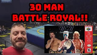 WCW Saturday Night WM 2000 Mod  30Man Battle Royal Challenge [upl. by Phyl]