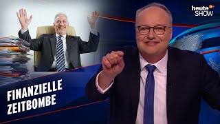 Zu viele Pensionszahlungen Bricht Deutschlands BeamtenSystem zusammen  heuteshow vom 22092023 [upl. by Boj176]