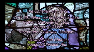 Alloway Church Sings  Monday 7th December 2020  CH4 291 When out of poverty is born [upl. by Anirtruc]