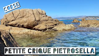 Petite crique à Pietrosella [upl. by Eniarrol]