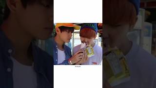 Taehyung Love Icecream 😂🤤 kimtaehyung bts shorts [upl. by Hollyanne]