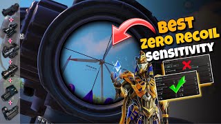 PUBG  BGMI World Best Sensitivity Settings 🔥 For All Devices Gyro And Non Gyro ✅ GB ALPHA [upl. by Sathrum]