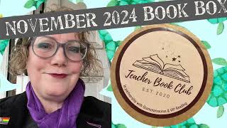 Teacher Book Club Book Box unboxing [upl. by Zeuqram]