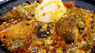 Okro stewthe best and easiest Okro stew recipeGhana okro stew recipe [upl. by Charmane]