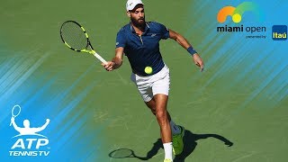 Del Potro Cilic Paire reach third round  Miami Open 2018 Highlights Day 3 [upl. by Ahsaten454]