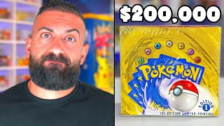 Opening My 200000 1st Edition Pokemon Box [upl. by Honniball427]