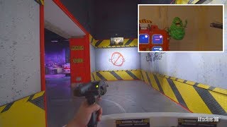 4K Ghostbusters Interactive Ride  MotionGate Dubai Parks amp Resorts [upl. by Mireille695]