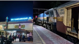 Amrapur Aravali Express Mumbai to Sri Ganganagar Part 2 [upl. by Nylrats]