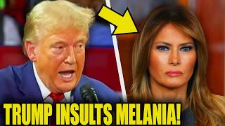 Trump Repeatedly HUMILIATES Melania As Speech Takes SHOCKING Turn [upl. by Terza]