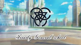 Fictional Anthem Trinity General school Anthem Inno e Marcia Pontificale  Blue archive [upl. by Atikir]