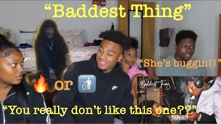 Youngboy Never Broke AgainBaddest Thing  Official Audio  Raw Reaction [upl. by Aiem]