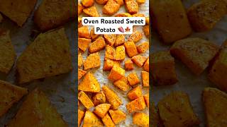 Oven Roasted Sweet Potato sweetpotato ovenroastedsweetpotato ovenroasted fallrecipe fallrecipes [upl. by Milzie]