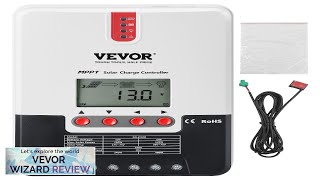 VEVOR 20A MPPT Solar Charge Controller 12V  24V Auto DC Input Review [upl. by Orlene652]