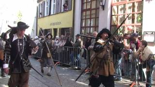 Stadtmauerfest in NördlingenHistorischer Festumzug [upl. by Libyc]