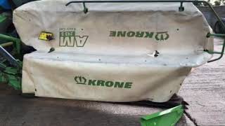 Krone AM243S 8ft Disc Mower [upl. by Evslin]