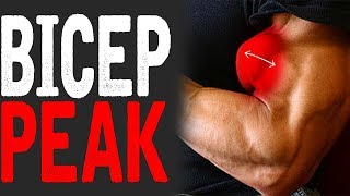 3 EXERCISES TO BUILD THE BICEP PEAK [upl. by Eniahs]