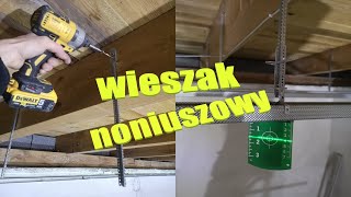 wieszak noniuszowy montaż do krokwi 2 [upl. by Mays]