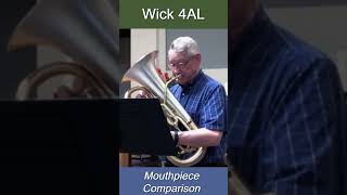 Excerpt 2 CAPUZZI  Euphonium Mouthpiece Comparison Wick 4AL and Alliance DC3 [upl. by Nairot]