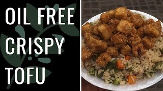 Crispy Tofu Oil Free Vegan [upl. by Jean-Claude]