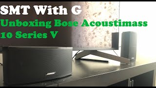 Bose Acoustimass 10 Series V Unboxing [upl. by Kilk]