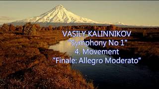 Vasily Kalinnikov  Symphony No 1 in G minor  IV Finale Allegro moderato [upl. by Naves]