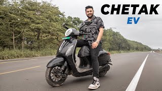 I Tried BAJAJ CHETAK  EV Model [upl. by Inaliel]