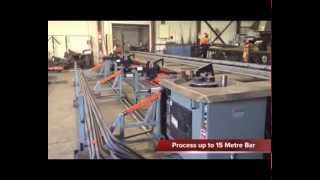 EuroSteel cut and bend machines in action [upl. by Lin]